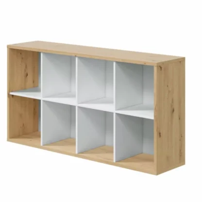 LIBRERIA CUBI ROVERE NODI/BIANCO - immagine 2